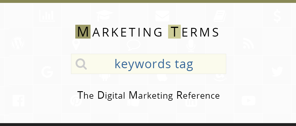 what is the meta keywords tag
