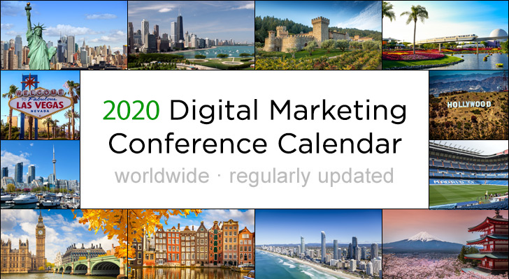 2021 Digital Marketing Conferences The Big List las vegas february 2021 events calendar 2019